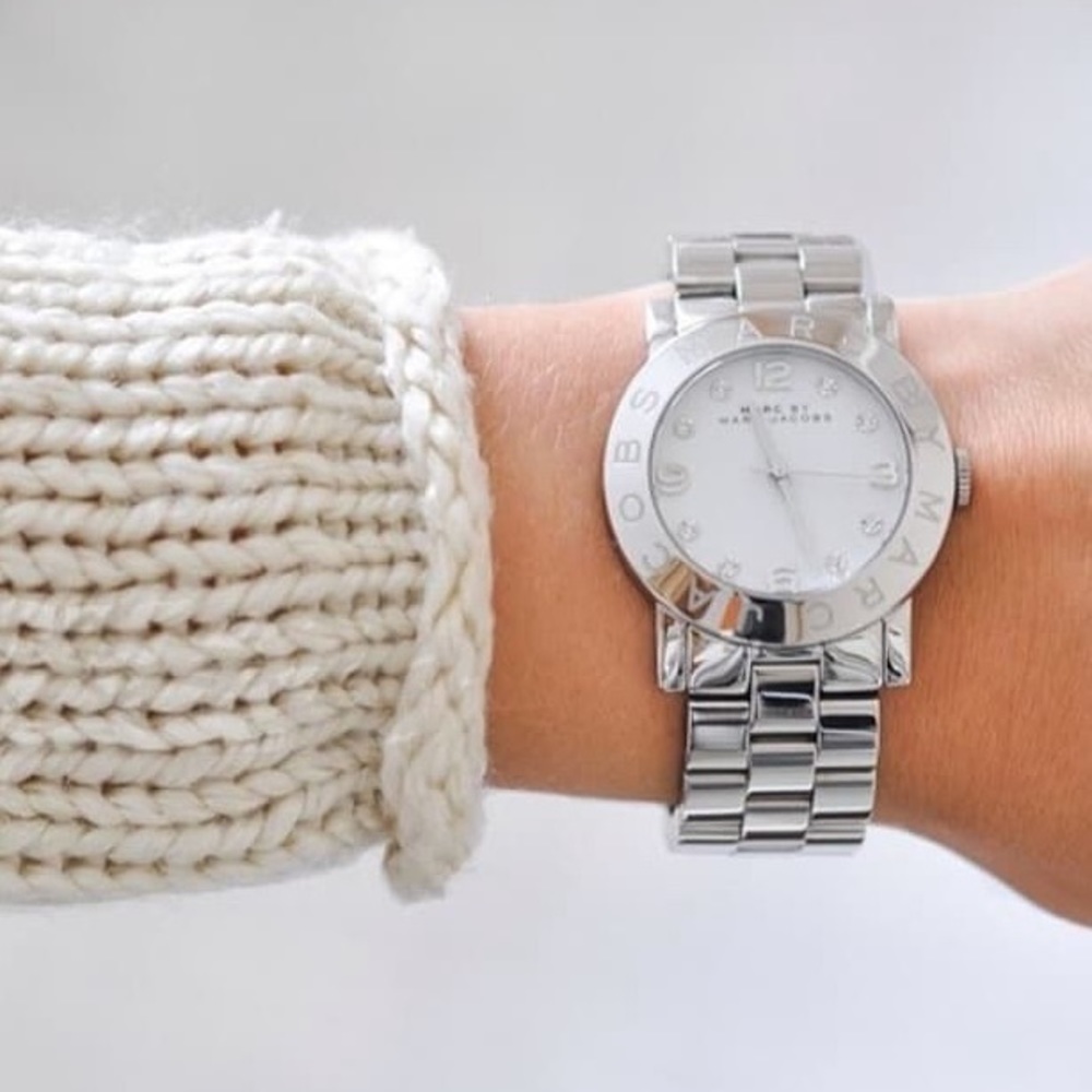 Marc by Marc Jacobs Stainless Steel Crystal Watch